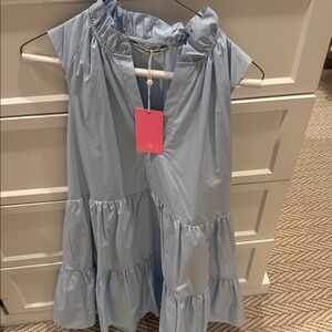 Amanda Uprichard Blue Dress